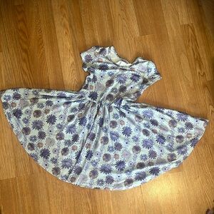 DotDotSmile floral cap dress